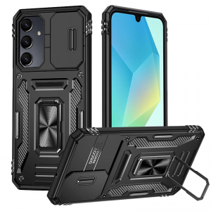Протиударний чохол Camsh Army Ring Samsung Galaxy A36 / A56 Black