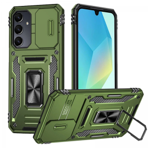 Протиударний чохол Camsh Army Ring Samsung Galaxy A36 / A56 Army Green