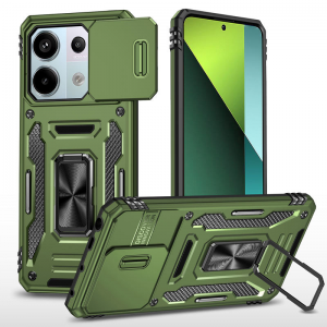 Протиударний чохол Camsh Army Ring для Xiaomi Redmi Note 13 Army Green