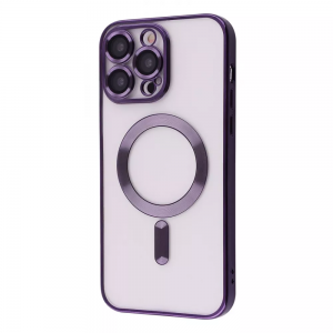 Чохол Metal Matte MagSafe для Iphone 14 Pro Max Deep purple
