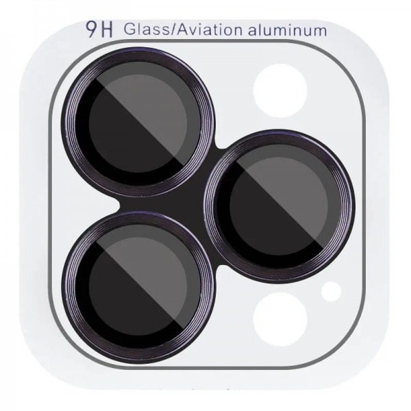 Захисне скло Metal Classic на камеру для iPhone 17 Pro / 17 Pro Max Black