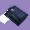 Чохол PHIBR Metal Buttons MagSafe для Iphone 16 Pro Deep Navy 196099