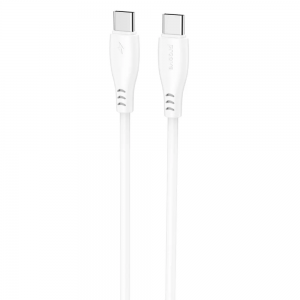 Кабель Proove Simple Silicone Type-C to Type-C 60W 2m White