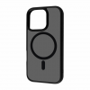 Чохол PHIBR Metal Buttons MagSafe для Iphone 16 Pro Black