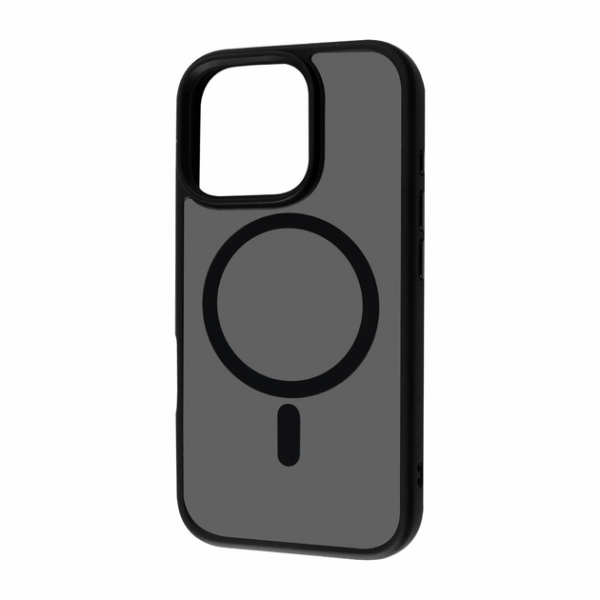 Чохол PHIBR Metal Buttons MagSafe для Iphone 16 Pro Black
