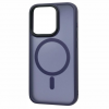 Чохол PHIBR Metal Buttons MagSafe для Iphone 16 Pro Deep Navy