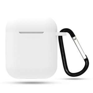Чохол Silicone Case для Apple Airpods 1/2 White