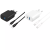 Зарядний пристрій Proove Silicone Power 2 30W Type-C+USB+кабель Type-C to Type-C 1м White 195761