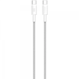 Кабель Proove Nylo Type-C to Type-C 100W 1.5м White