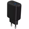Зарядний пристрій Proove Silicone Power 2 30W Type-C+USB+кабель Type-C to Type-C 1м Black 195763