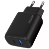 Зарядний пристрій Proove Silicone Power 2 30W Type-C+USB+кабель Type-C to Type-C 1м Black 195764