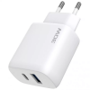 Зарядний пристрій Proove Silicone Power 2 30W Type-C+USB+кабель Type-C to Type-C 1м White 195767
