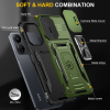 Протиударний чохол Camsh Army Ring для Xiaomi Redmi Note 13 Pro/Poco M6 Pro/Note 14S Оливковий/Army Green 195551