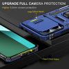 Протиударний чохол Camsh Army Ring для Xiaomi Redmi Note 13 Pro/Poco M6 Pro/Note 14S Синій/Navy 195553