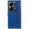 Чохол-книжка ETMA Gelan для Xiaomi Redmi Note 13 Pro / Poco M6 Pro / Note 14S Синій 195562