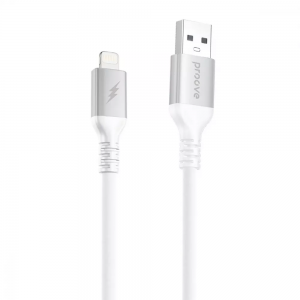 Кабель Proove ReGen Silicone USB to Lightning 2.4A 1m White