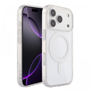 Чохол Clear Case MagSafe для Iphone 17 Pro Max Прозорий