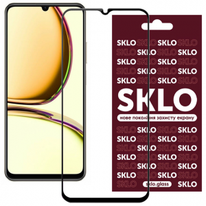 Захисне скло Premium SKLO для Realme C51 / C53 Black