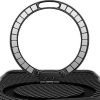 Чохол Metal Buttons MagSafe Carbon Ring для Iphone 15 Pro Max Сірий 196996