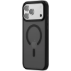 Чохол Metal Buttons MagSafe Colorful для Iphone 17 Pro Max Black 197000