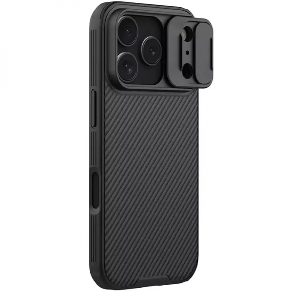 Чохол Nillkin CamShield Pro MagSafe Carbon для Iphone 17 Pro Black