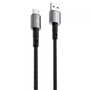 Кабель Proove Silicraft USB to Type-C 3A 1m Black