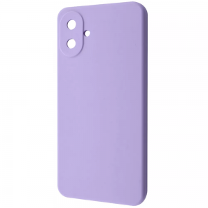 Чохол Silicone WAVE Full для Samsung Galaxy A07 / A08 Light purple