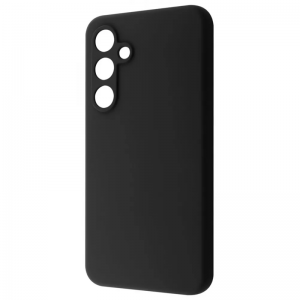 Чохол Silicone WAVE Full для Samsung Galaxy S24 FE Black
