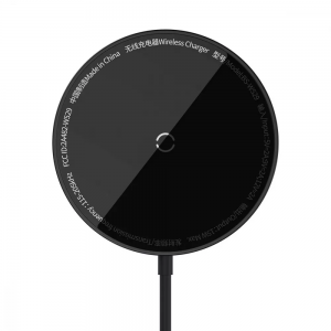 Бездротовий зарядний пристрій Baseus Simple Mini3 15W Type-C Black