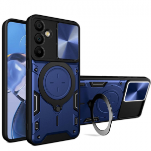 Протиударний чохол Magnetic Stand MagSafe для Samsung Galaxy A35 5G Синій