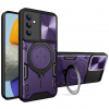 Протиударний чохол Magnetic Stand MagSafe для Samsung Galaxy A54 5G Фіолетовий