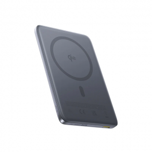 Зовнішній акумулятор Baseus PicoGo UltraSlim Qi2 27W 10000mAh Gray