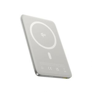 Зовнішній акумулятор Baseus PicoGo UltraSlim Qi2 27W 10000mAh Silver