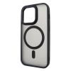Чохол PHIBR Metal Buttons MagSafe для Iphone 15 Pro Max Black