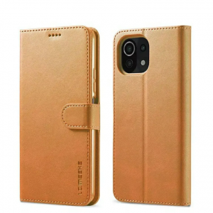 Чохол-книжка iMeeke для Xiaomi Mi 11 Lite / 5G NE Коричневий