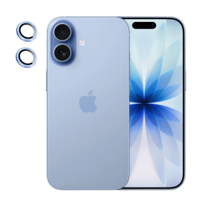 Захисне скло Lens на камеру для для Iphone 17 Mist Blue