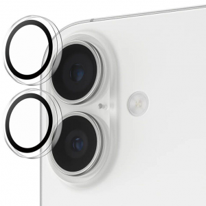 Захисне скло Lens на камеру для для Iphone 17 White