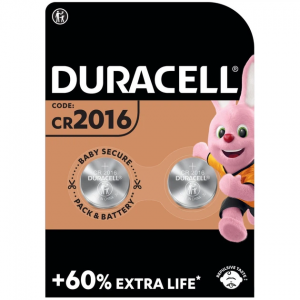 Батарейка Duracell Extra Life CR2016 3V 1шт