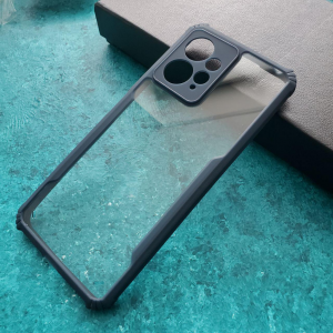 Протиударний чохол Back для Xiaomi Redmi Note 12 Прозорий/Синій