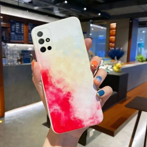 Чохол Bright Color для Samsung Galaxy A31 Молочний