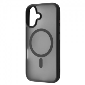 Чохол PHIBR Metal Buttons MagSafe для Iphone 17 Black