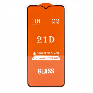 Захисне скло 21D Full Glue Glass для Infinix Hot 10 Lite Black