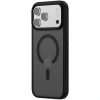 Чохол PHIBR Metal Buttons MagSafe для Iphone 17 Pro Black 197929
