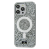 Чохол Bling Diamond MagSafe для Iphone 16 Pro Silver