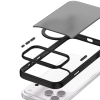 Чохол PHIBR Metal Buttons MagSafe для Iphone 17 Pro Black 197933