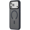 Чохол PHIBR Metal Buttons MagSafe для Iphone 17 Pro Deep Navy 197942