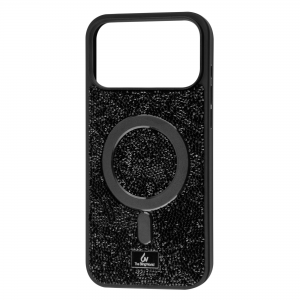 Чохол Bling Diamond MagSafe для Iphone 17 Pro Black