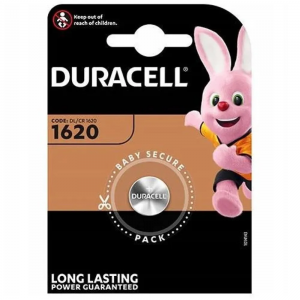 Батарейка Duracell CR1620 3V 1шт
