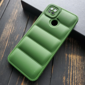 Чохол Down Jacket для Xiaomi Redmi 9C / 10A Зелений