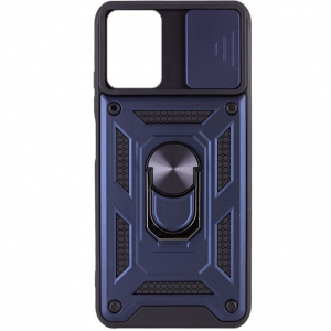Протиударний чохол Camsh Serg Ring для Infinix Hot 20i Синій